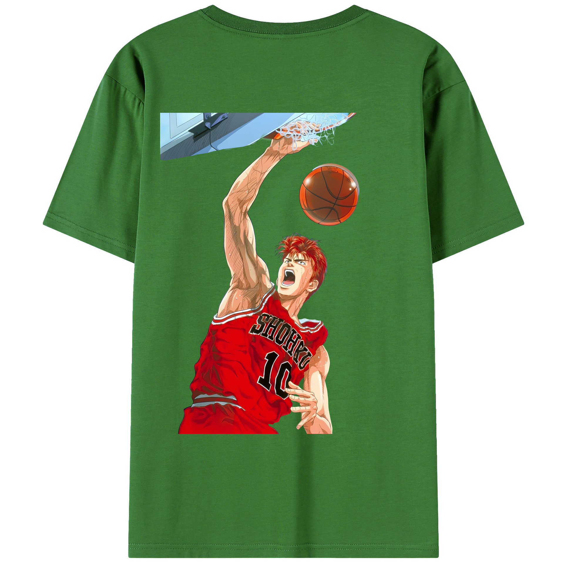 （画像用） SLAM DUNK／スラムダンク レディース半袖Tシャツ(バックプリント)